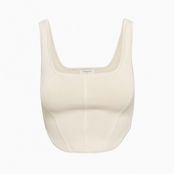 Babaton Sculpt Knit Bustier Tank - Picture 1 of 6